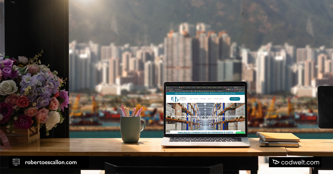 Páginas web inmobiliaria Oficina 2 – robertoescallon.com